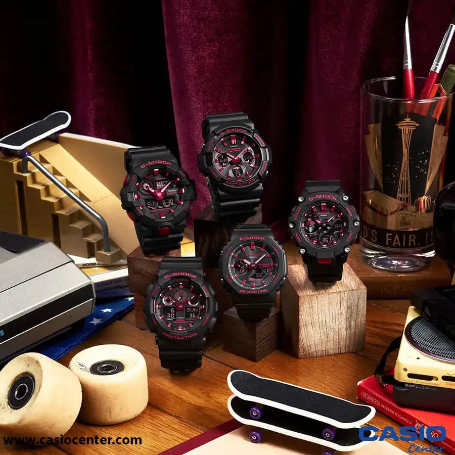 ساعت مچی مردانه کاسیو جی شاک مدل GA-2200BNR-1ADR — تصویر ۱۲