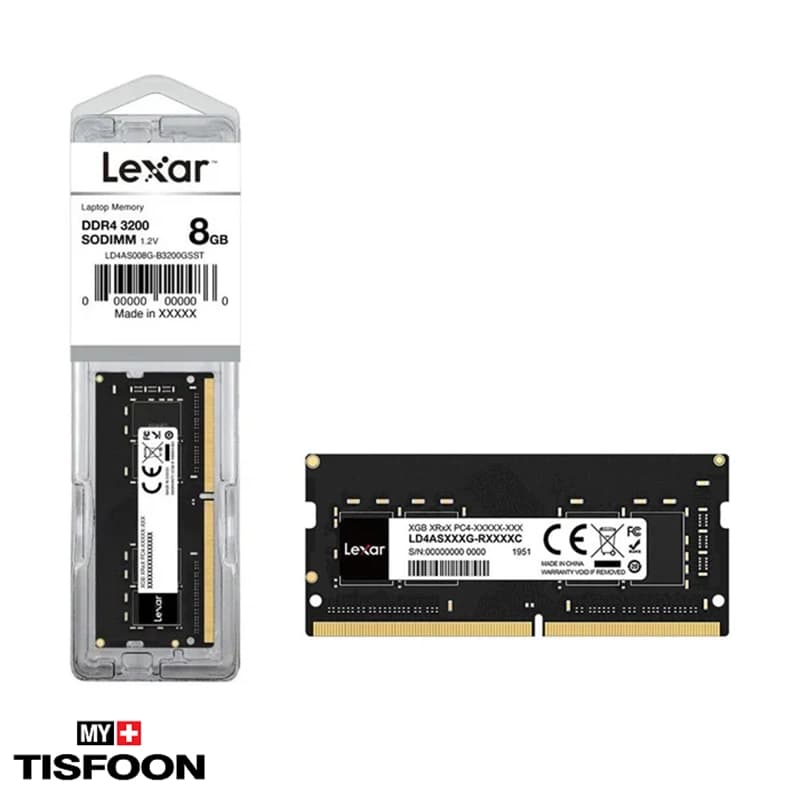 رم کامپیوتر لکسار DDR4 تک کاناله ۳۲۰۰ مگاهرتز مدل LD4AU008G-B3200GSST ظرفیت ۸ گیگابایت — تصویر ۴