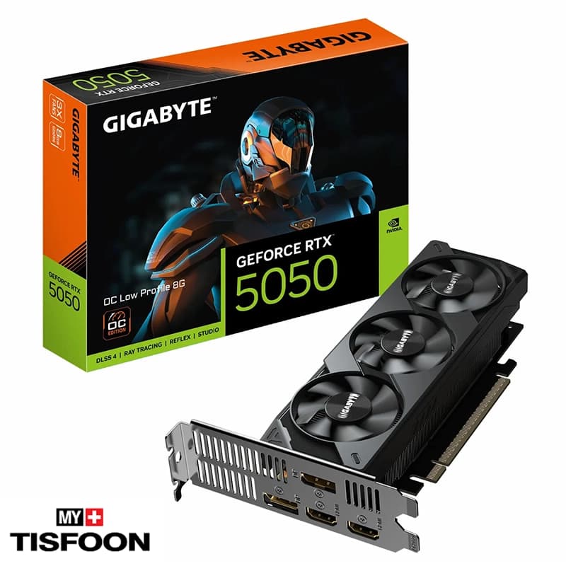 کارت گرافیک گیگابایت مدل GeForce RTX5050 OC LOW PROFILE 8GB