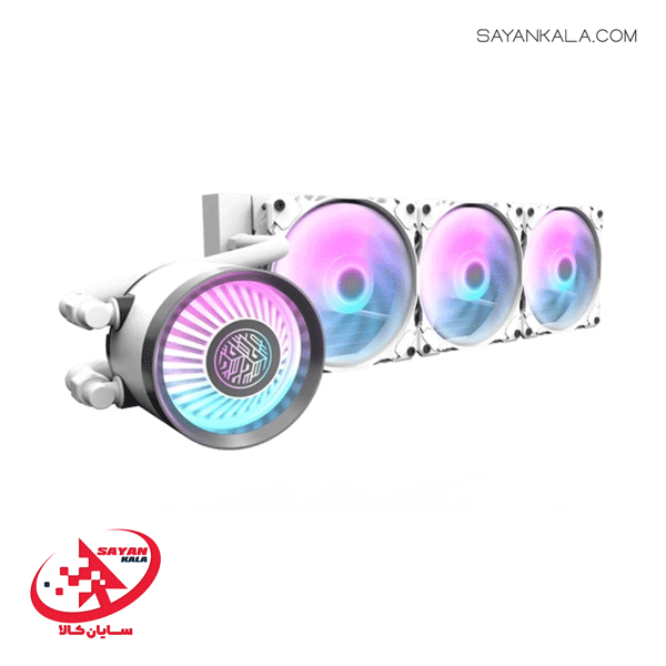 خنک کننده مایع پردازنده دارک فلش مدل CPU COOLER LIQUID DARKFLASH DN360 WHITE — تصویر ۲