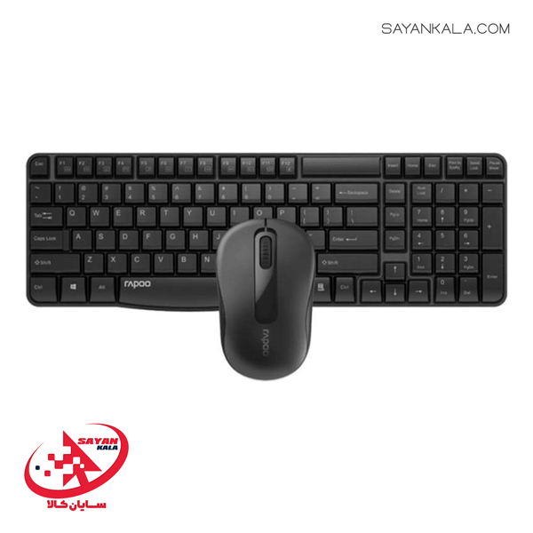 کیبورد و ماوس رپو مدل KEYBOARD AND MOUSE RAPOO X1800S WIRELESS — تصویر ۴