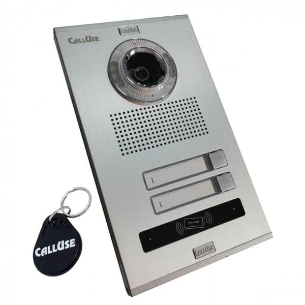 پنل درب بازکن تصویری تک واحدی تگدار کالیوز سری نفیس مدل CU-2DMCT