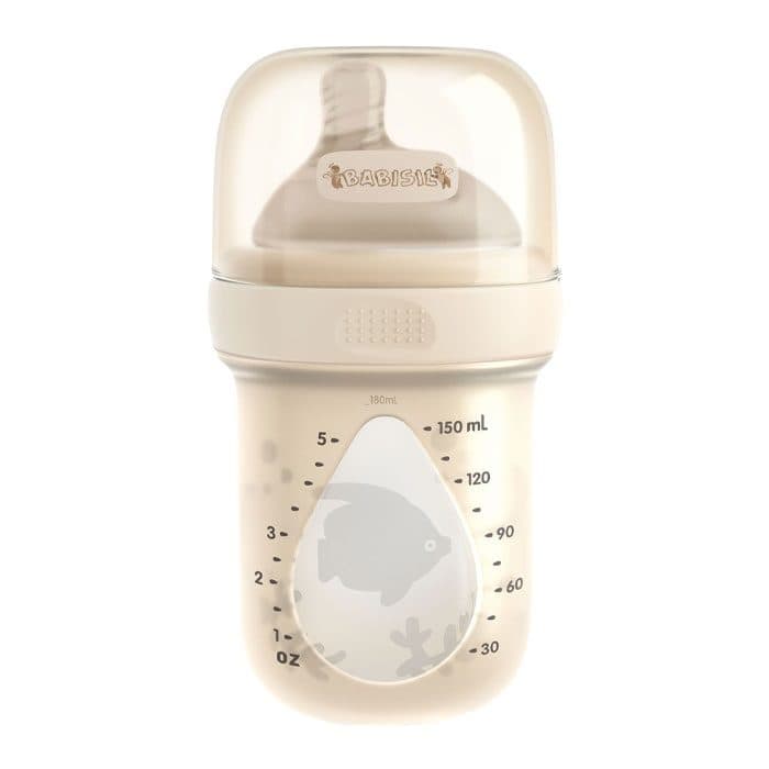 شیشه شیر سیل باتل 150 میل بی بی سیل Babisil سبز آبی Elegant Silbottle 150 ml کد 5518 — تصویر ۸