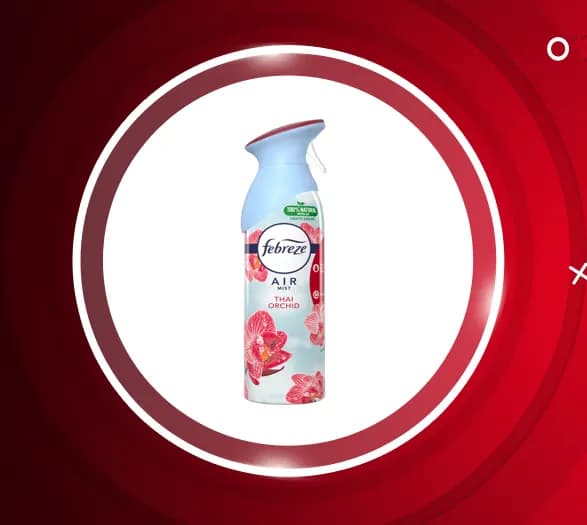 خوشبوکننده محیط فبرز Febreze مدل thai orchid با رایحه ارکیده تایلندی حجم 300 میل — تصویر ۵