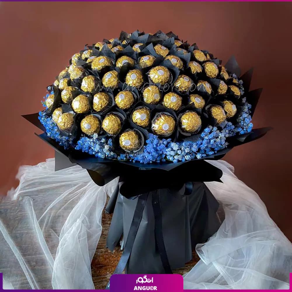 دسته گل شکلاتی جهان من