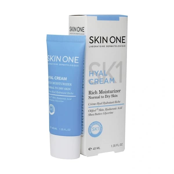 کرم هیال مرطوبکننده مناسب پوست نرمال تا خشک اسکین وان 40 میلیلیتر Skin One