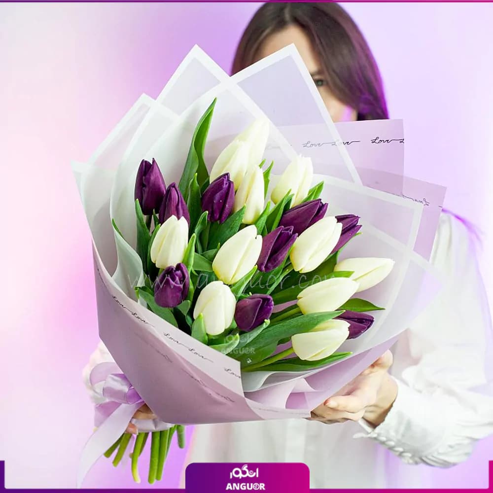 دسته گل لاله آشیان — تصویر ۳