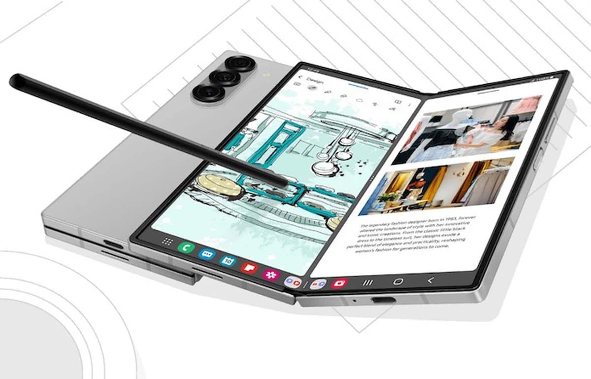قلم لمسی Galaxy Z Fold 5 برند اصلی سامسونگ مدل S Pen Fold Edition — تصویر ۵