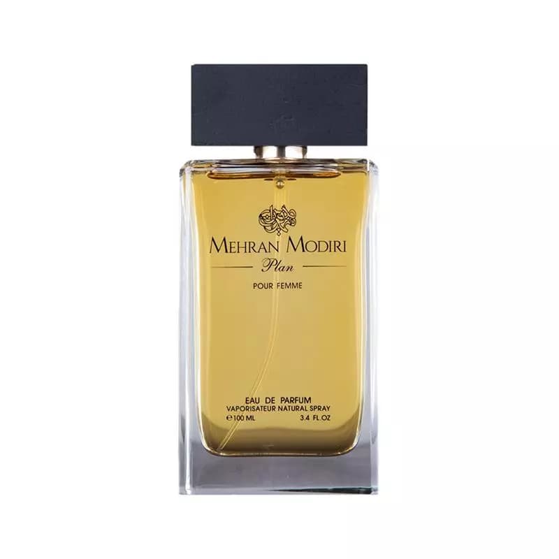 عطر و ادکلن زنانه مهران مدیری پلان پور فیمه ادوپرفیوم MEHRAN MODIRI PLAN POUR FEMME EDP FOR WOMEN — تصویر ۳