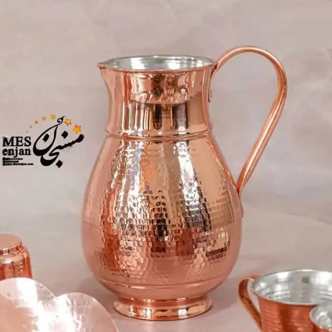 پارچ خمره ای مسی — تصویر ۴