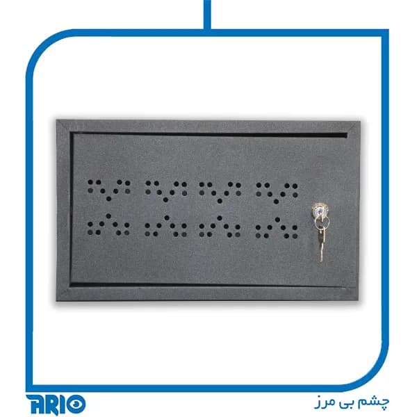 رک دیواری 4 یونیت مشکی — تصویر ۵