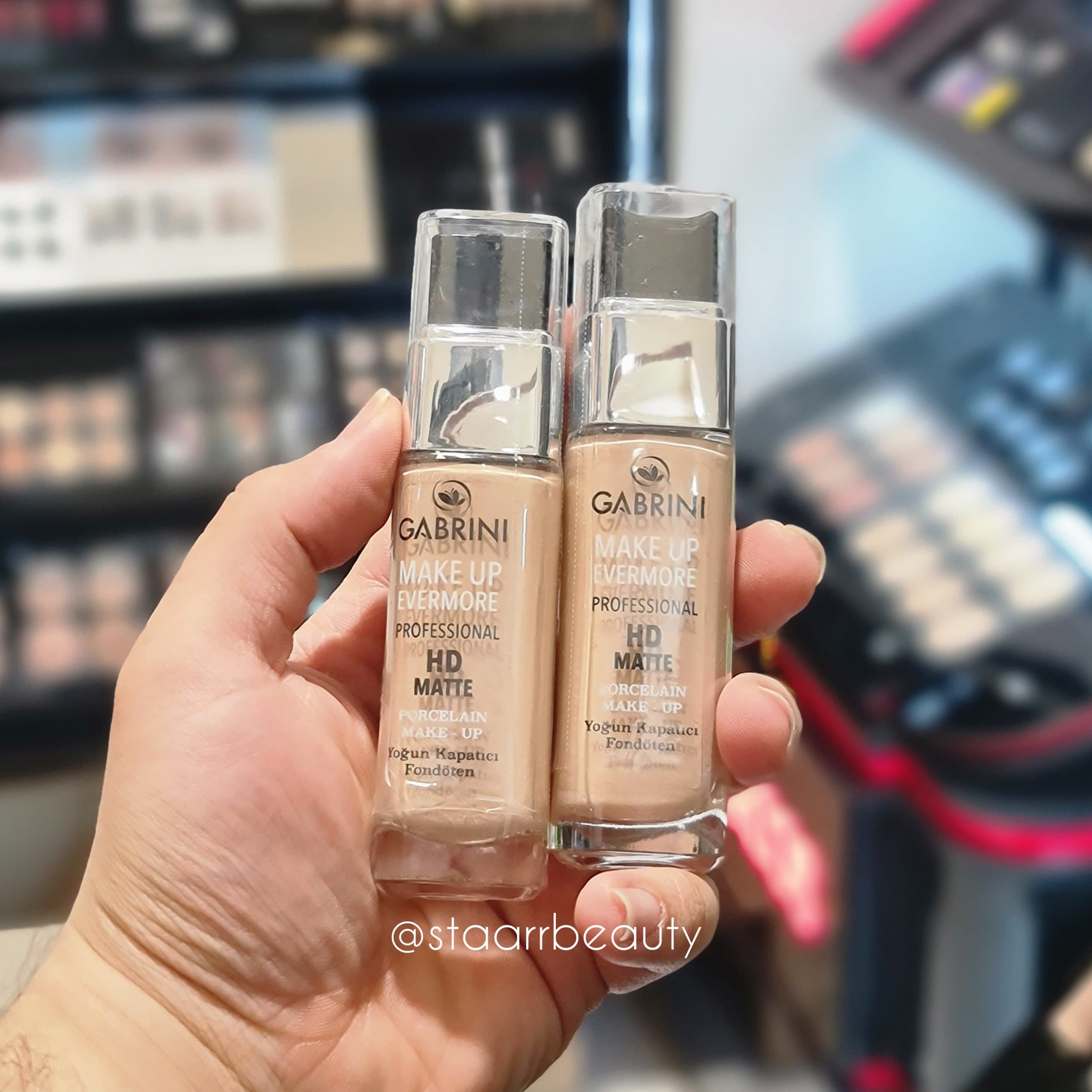 کرم پودر مات گابرینی مدل HD Matte
