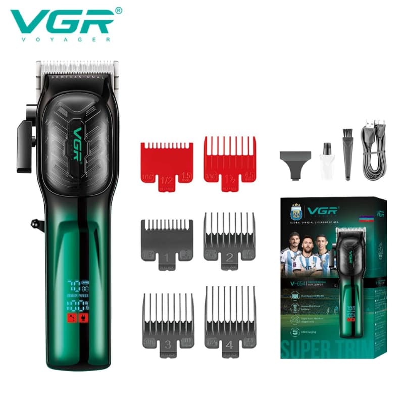 ماشین اصلاح سر و صورت وی جی آر مدل V-654 — تصویر ۹