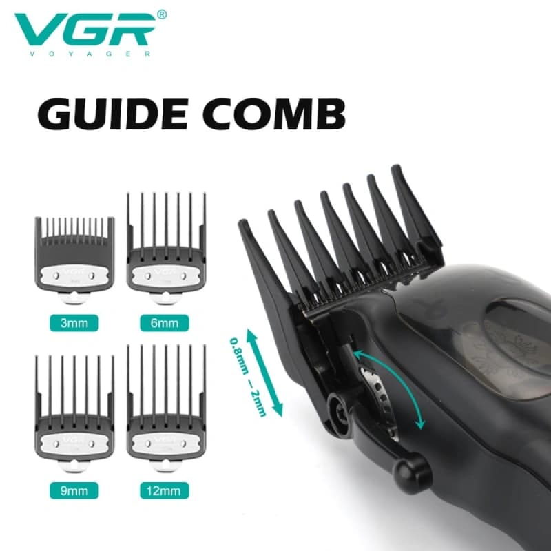 ماشین اصلاح سر و صورت وی جی آر مدل V-269 — تصویر ۷