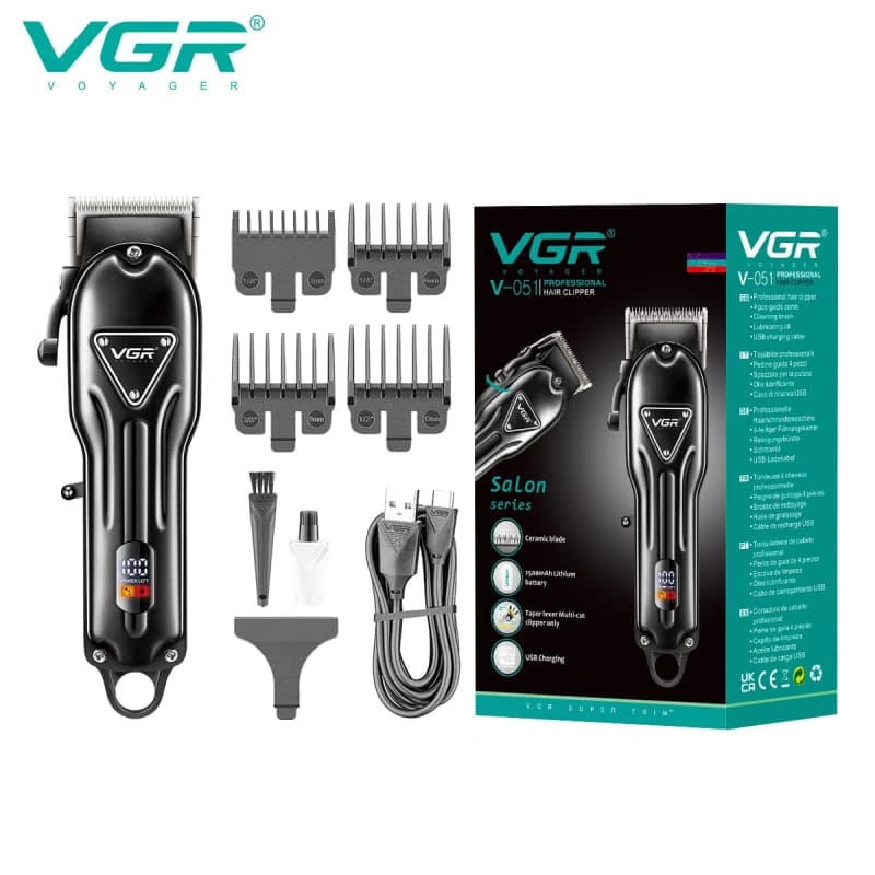 ماشین اصلاح سر و صورت وی جی آر مدل V-051 — تصویر ۴