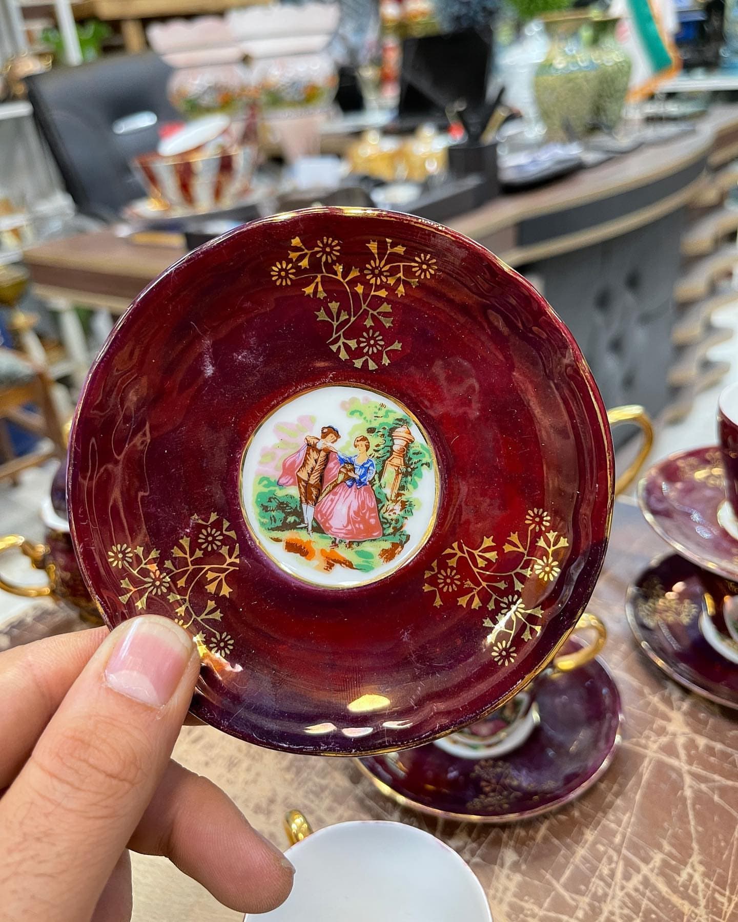 قهوه خوری دنسی ژاپنی قدیمی اصل و کم یاب — تصویر ۵