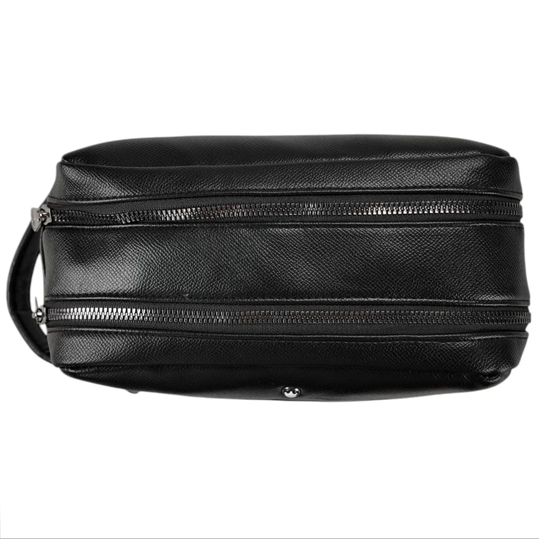 کیف دستی چرمی دو زیپ Mont Blanc مدل MB30445-Plus — تصویر ۱۲