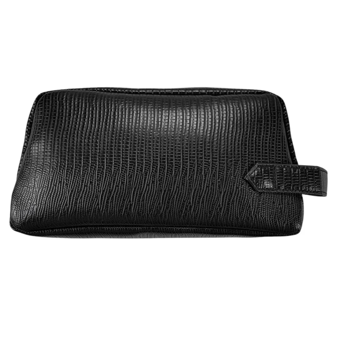 کیف دستی چرمی تک زیپ Mont Blanc مدل MB30442 — تصویر ۴