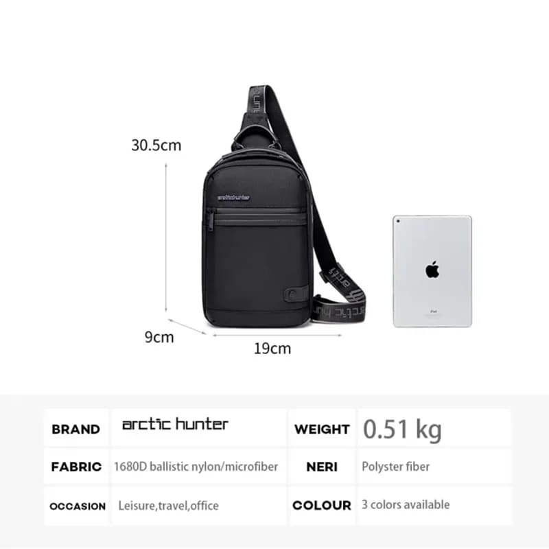 کیف کراس بادی Arctic Hunter مدل XB00141 — تصویر ۹