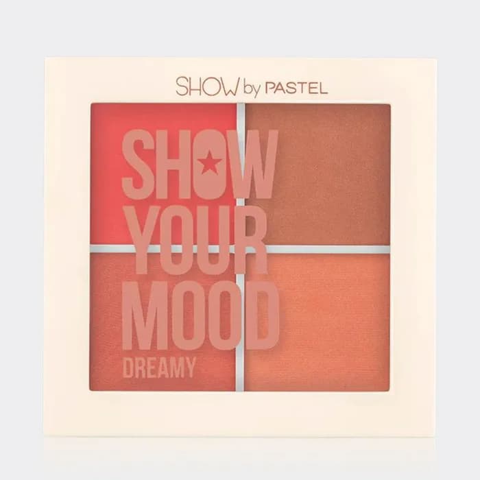 پالت رژگونه دریمی پاستل Pastel Show Your Mood Dreamy Blush Set 12gr