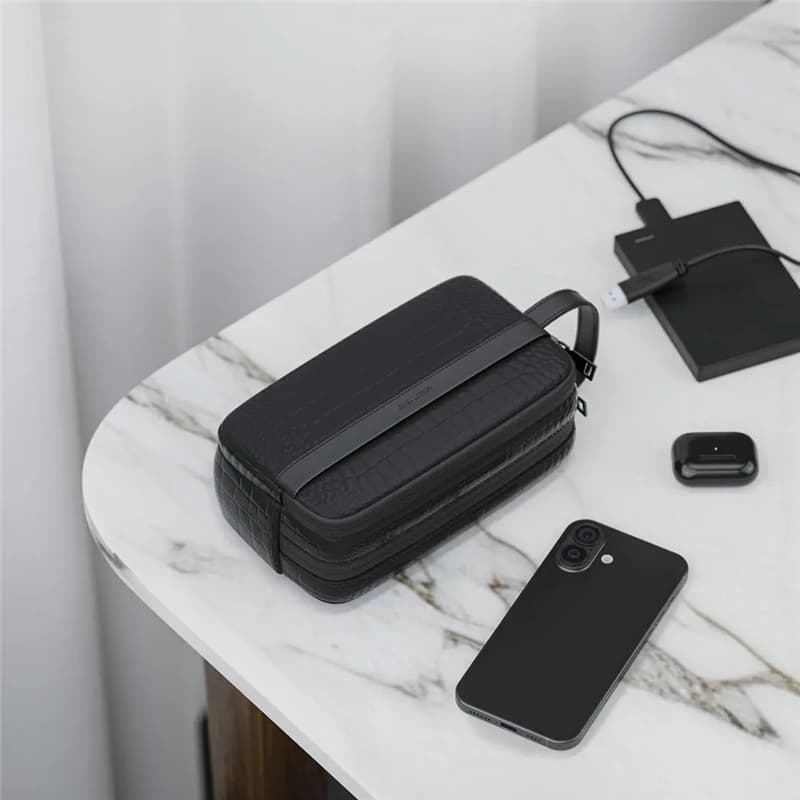 کیف دستی گرین لاین Green Lion Tirana Travel Pouch GNTRNACLBGBK — تصویر ۹