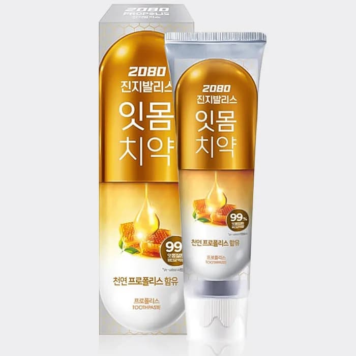 خمیر دندان ترمیم کننده لثه پروپولیس 2080 2080Gingivalis Propolis Toothpaste — تصویر ۵