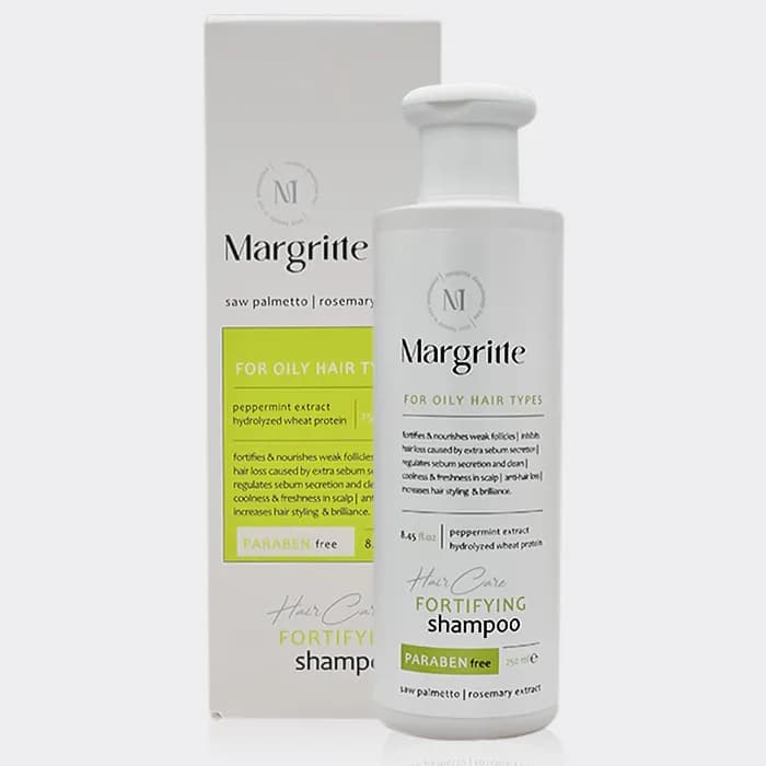 شامپو تقویت کننده موهای چرب مارگریت Margritte Fortifying Shampoo 250ml — تصویر ۵