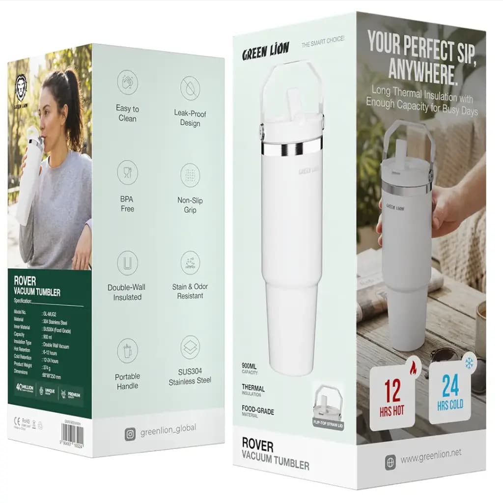 فلاسک 900ml گرین لاین مدل Rover GNRV900VA — تصویر ۴