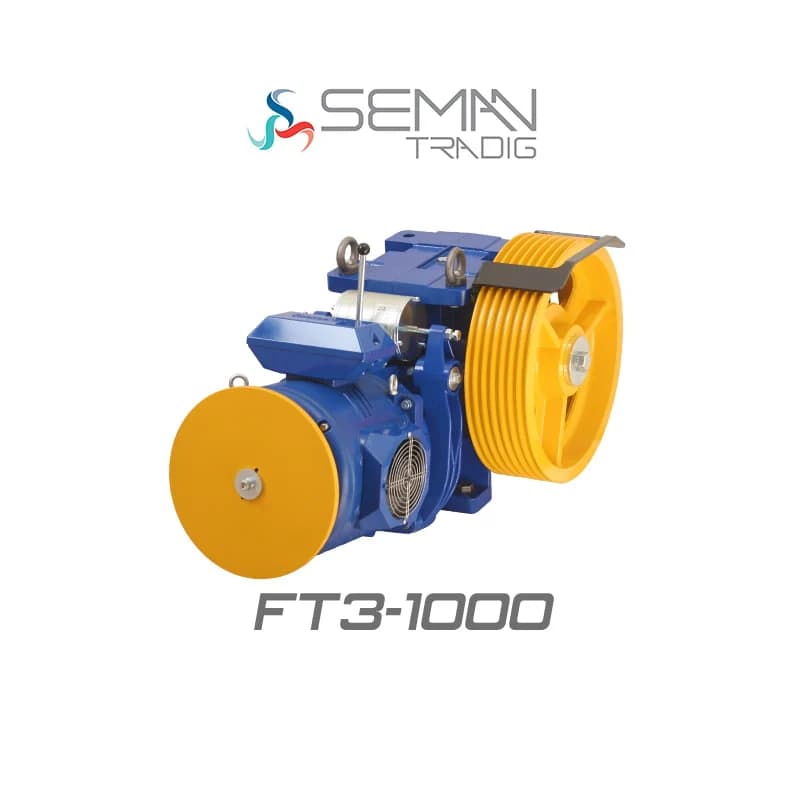 موتور آسانسور گیربکس FT3 1000 ایتال — تصویر ۳