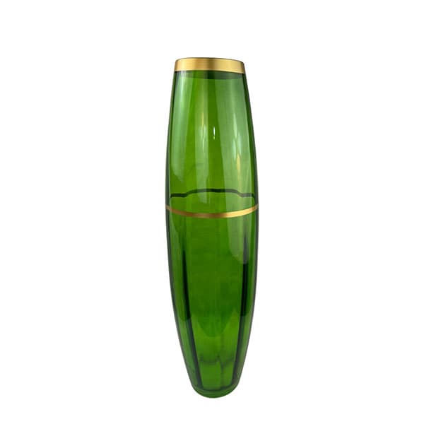 گلدان دکوری مدل شیشه ای خمره ای کد 60