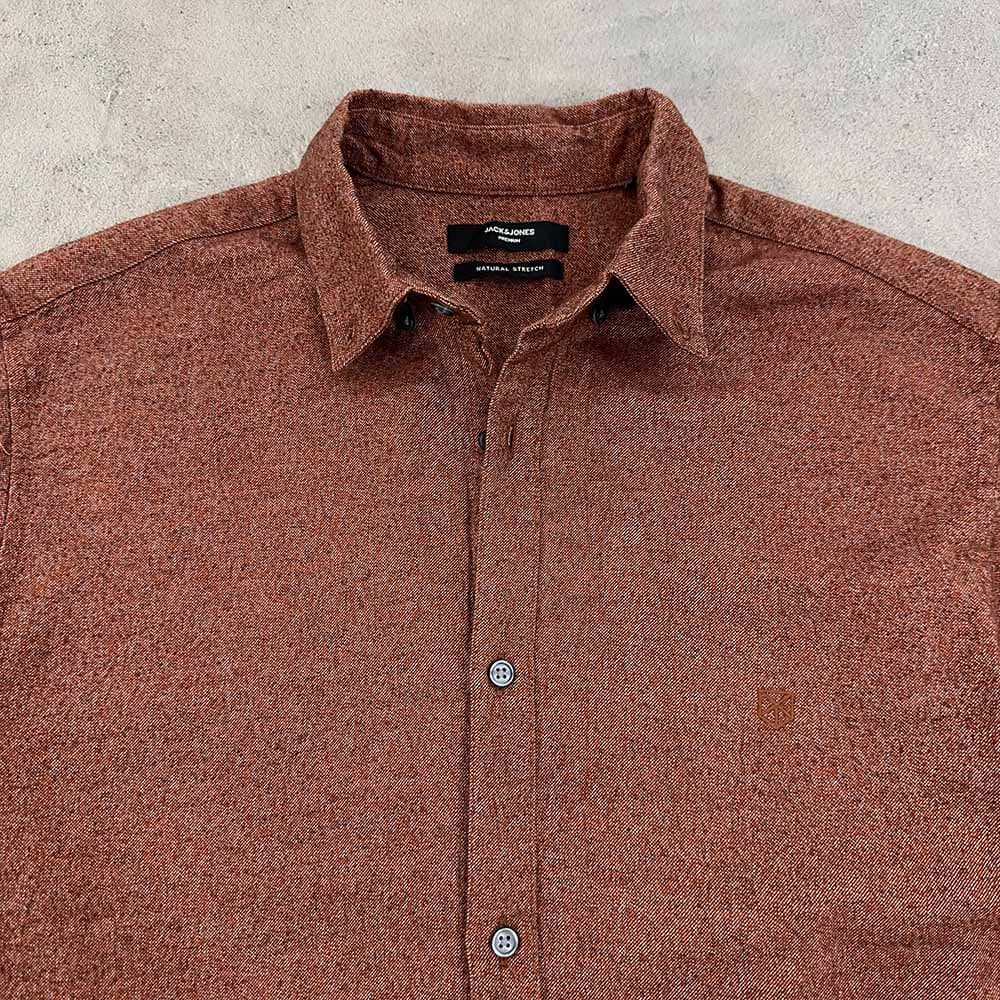 پیراهن پاییزه لهستانی JACK AND JONES سایز M — تصویر ۴