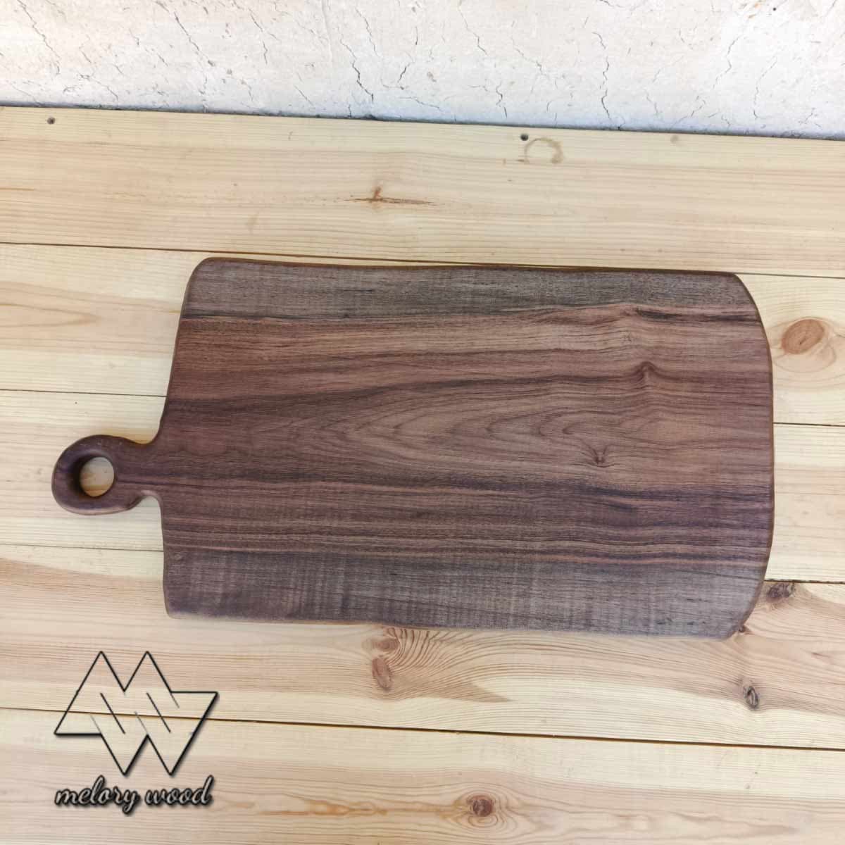 تخته برش چوب گردو یک تکه کد d448 — تصویر ۹