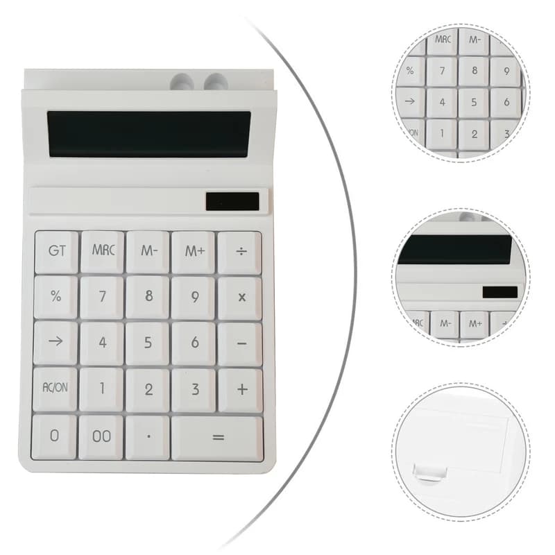 ماشین حساب رو میزی مدل خورشیدی کد OS-9191 — تصویر ۱۲