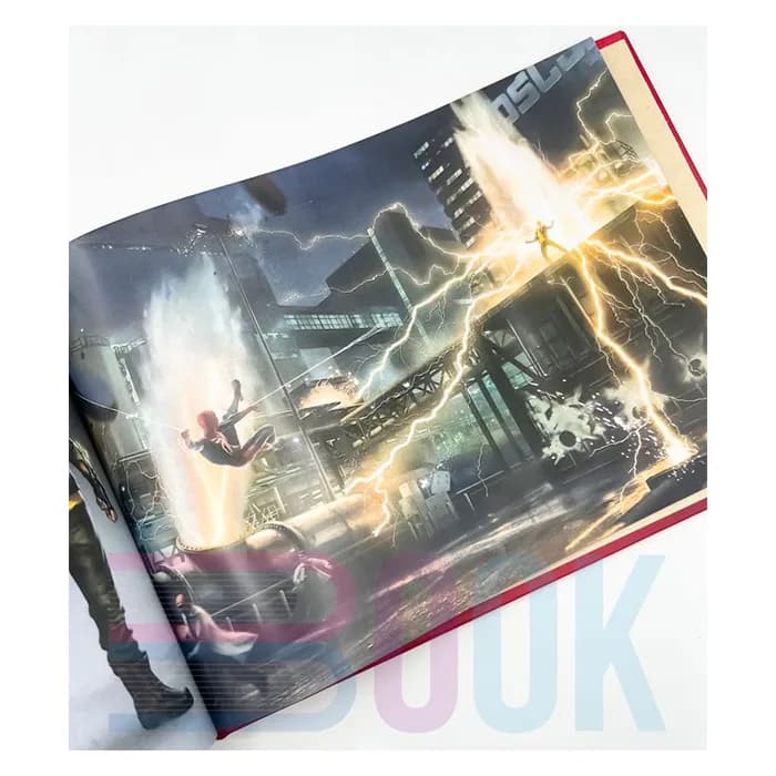 آرت بوک بازی اسپایدرمن Marvel’s SpiderMan: The Art of the Game — تصویر ۱۰