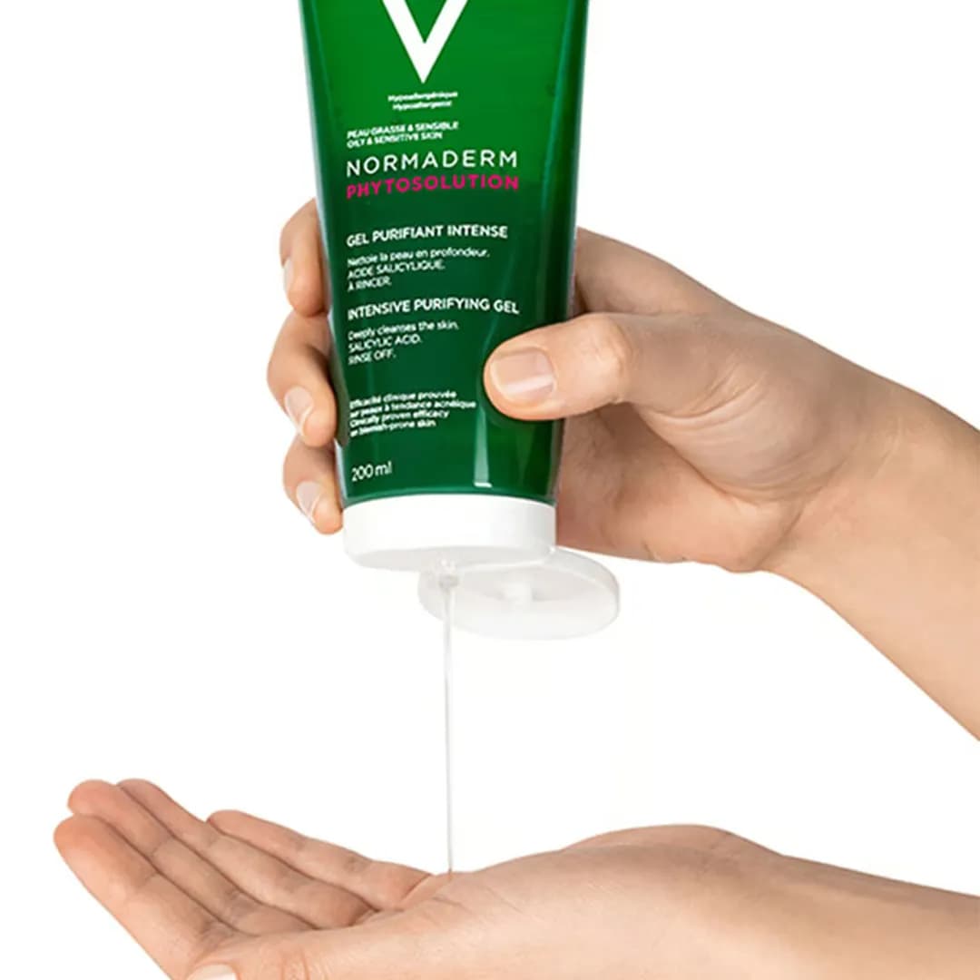 ژل شست و شو صورت ویشی NORMADERM PHYTOSOLUTION حجم 200 میلی لیتری — تصویر ۵