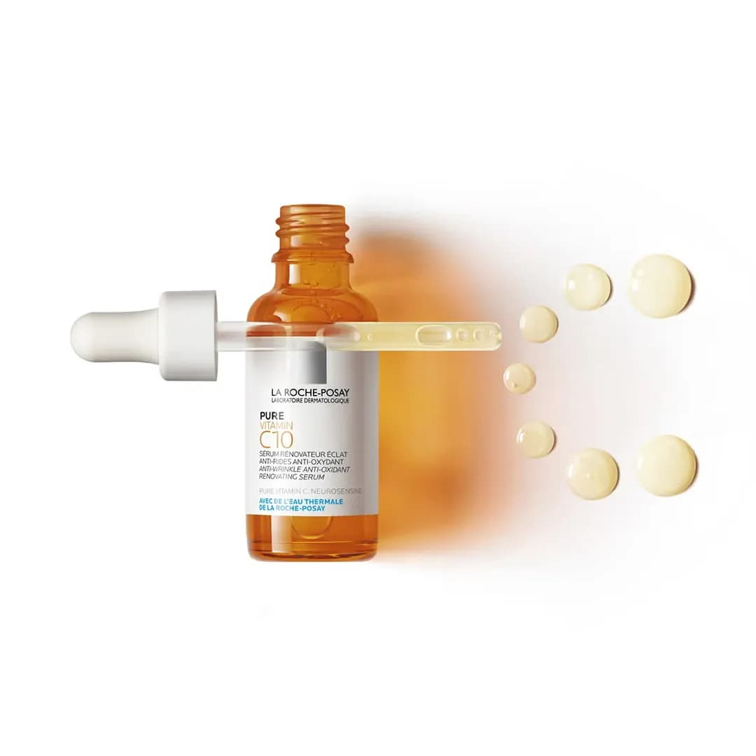 سرم ضد چروک لاروش پوزای PURE VITAMIN C10 SERUM حجم 30 میلی لیتری — تصویر ۸