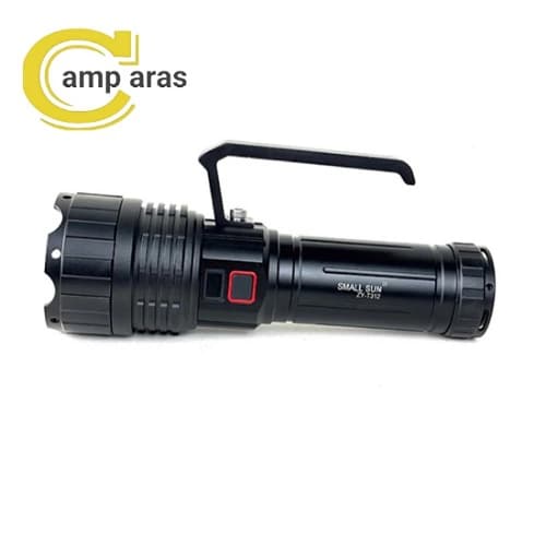 چراغ قوه شارژی اسمال سان مدل ZY-T312 زوم دار — تصویر ۴