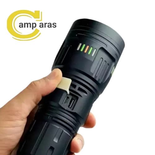 چراغ قوه زوم دار اسمال سان مدل ZY-T601 شارژی — تصویر ۶