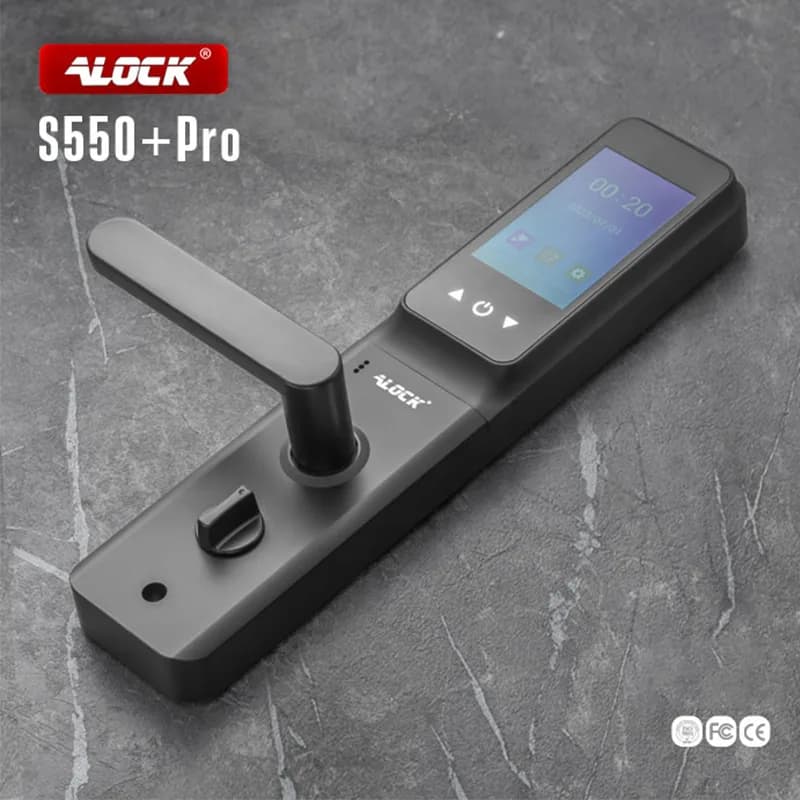 قفل اثرانگشتی هوشمند ALOCK مدل S550+ Pro — تصویر ۵