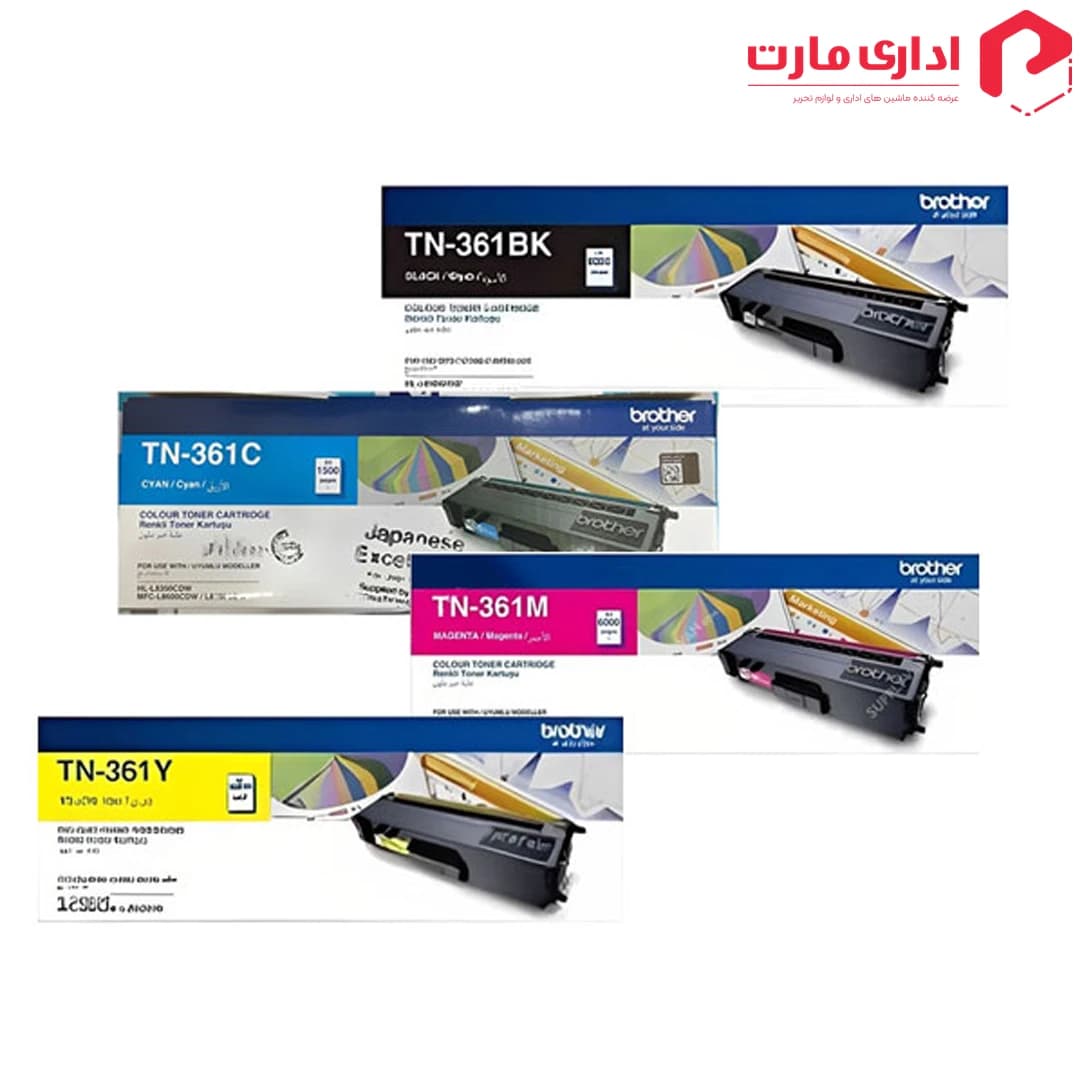 کیت کارتریج تونر لیزری برادر مدل TN-361 — تصویر ۳