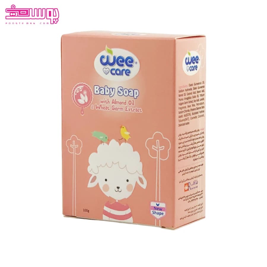 صابون بچه وی کر WEE CARE مدل ALMOND OIL — تصویر ۵