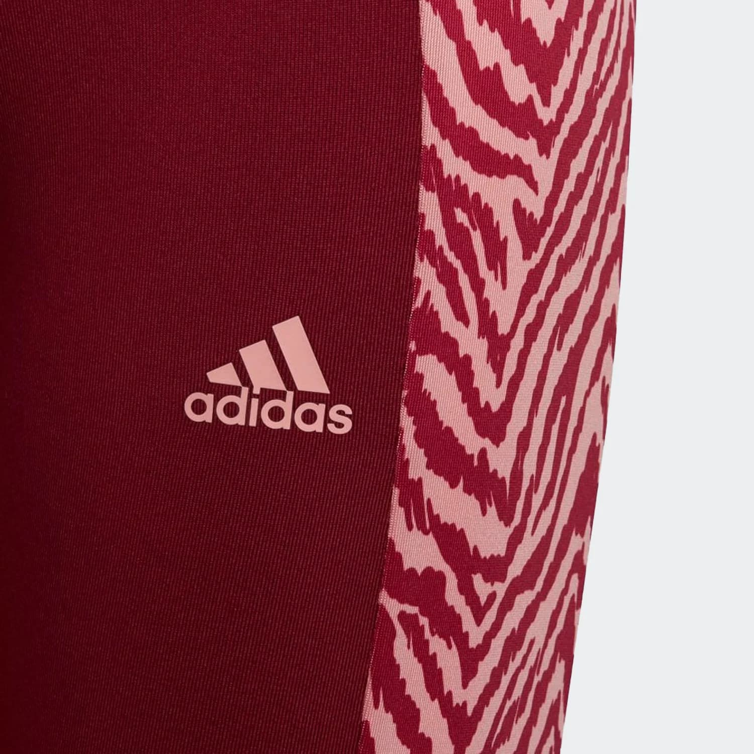 لگ بچگانه آدیداس مدل Leggins Burgundy — تصویر ۹