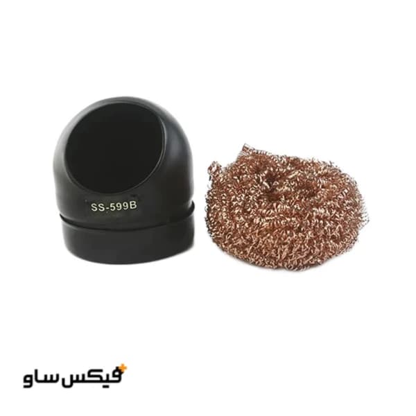 پاک کننده و اسفنج سیمی نوک هویه پایه دار سانشاین مدل Sunshine SS-599B — تصویر ۵