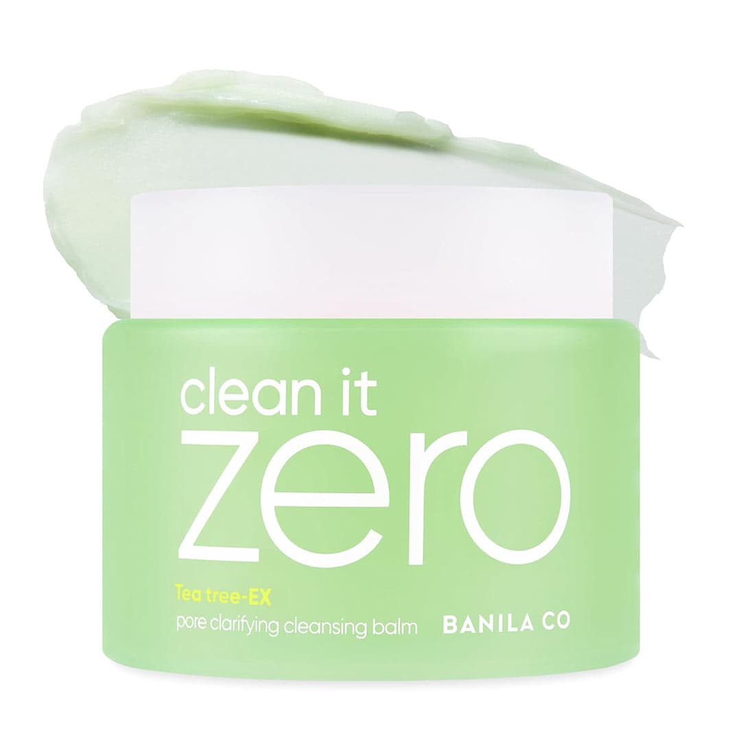 بالم پاک کننده سبز زیرو بانیلا کو مدل تی تری Banila Co Clean It Zero Tea Tree-Ex Pore Clarifying Cleansing Balm — تصویر ۱۰