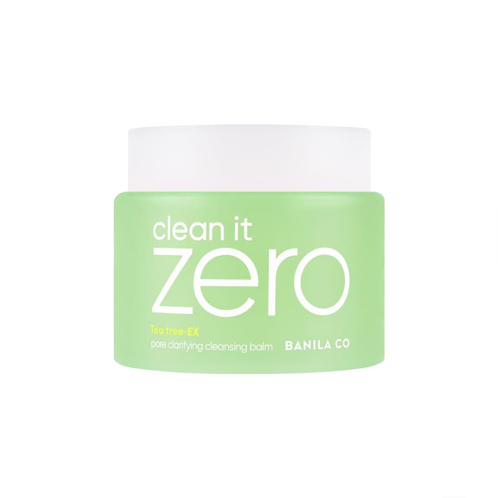 بالم پاک کننده سبز زیرو بانیلا کو مدل تی تری Banila Co Clean It Zero Tea Tree-Ex Pore Clarifying Cleansing Balm