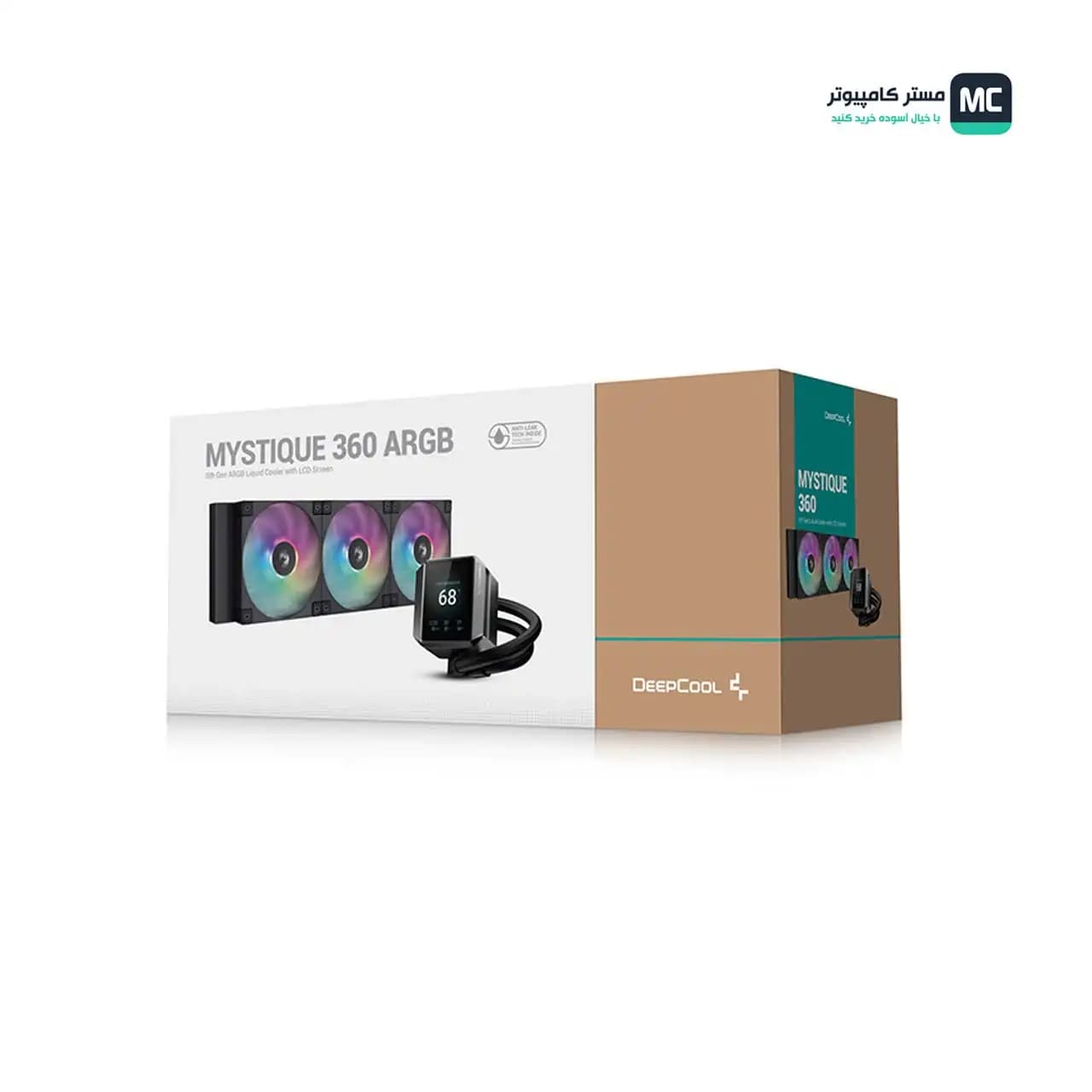 خنک کننده مایع پردازنده دیپ کول MYSTIQUE 360 ARGB — تصویر ۹