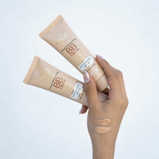 کرم پودر مرطوب کننده bb کرم SPF20 سینره مناسب انواع پوست 50 میلی لیتر