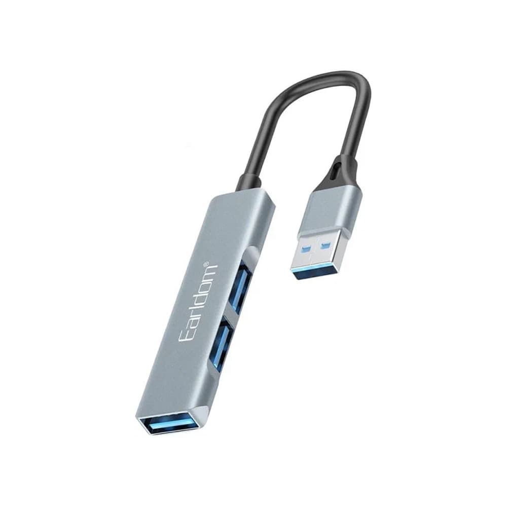 هاب تایپ سی ارلدام مدل ET-HUB09 با 3 پورت
