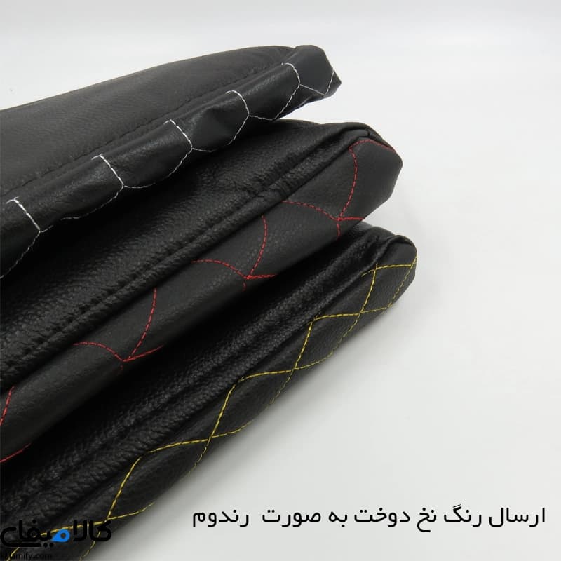 دستکش ثابت موتورسواری، رو فرمانی طرح گلدوزی — تصویر ۵