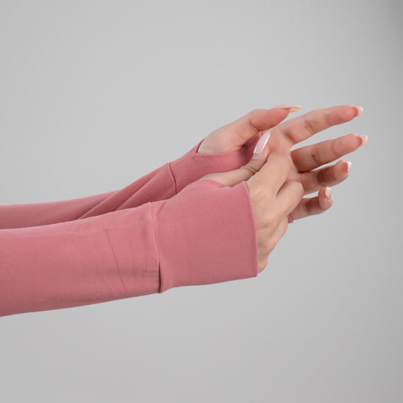 ست نیم تنه و کشاله بند ورزشی زنانه مدل Dri Fit-612 صورتی — تصویر ۶
